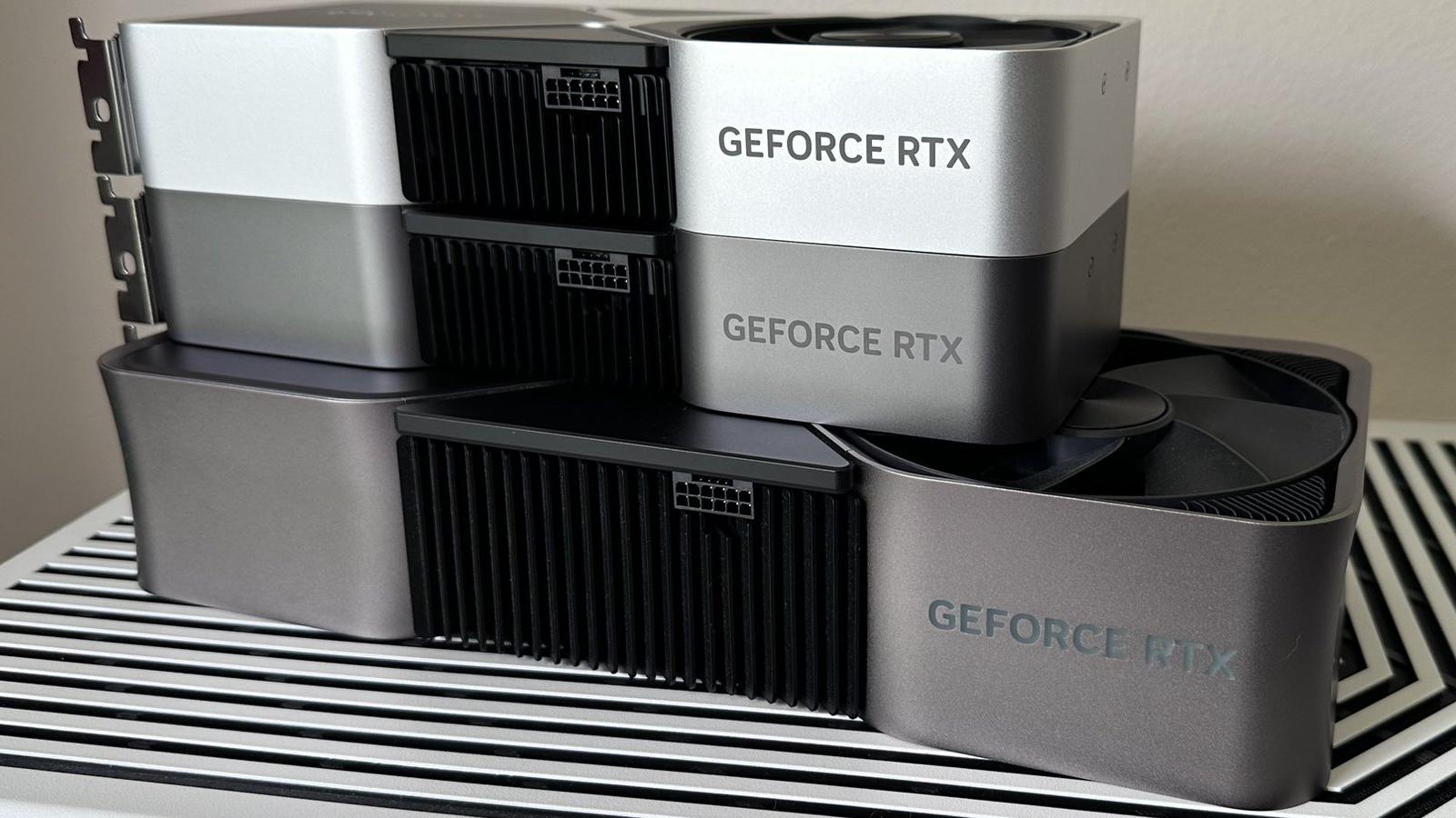 RTX 4060 Ti FE colour versus other FE GPUs
