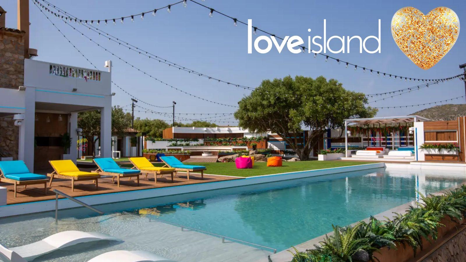 Love Island UK Season 10 villa swimming pool